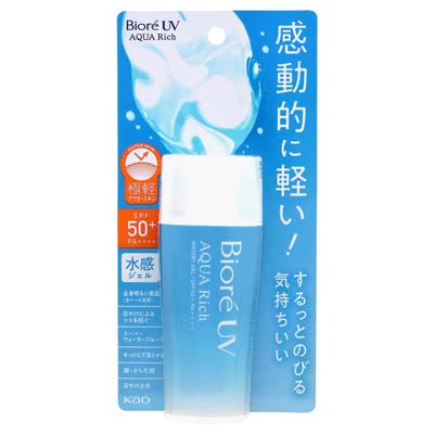 花王　ビオレUV　アクアリッチ　ウォータリージェル　70ｍｌ