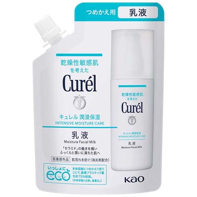 キュレル　潤浸保湿　乳液　つめかえ用　100ｍｌ
