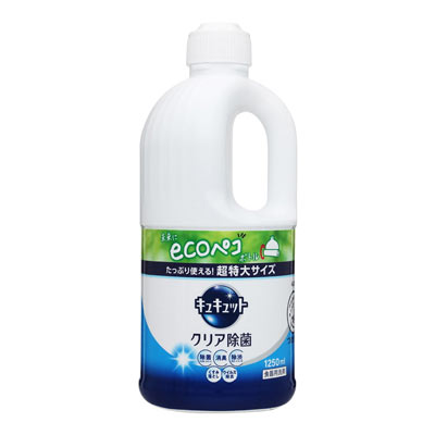 花王 キュキュット クリア除菌 つめかえ用超特大 1250ml