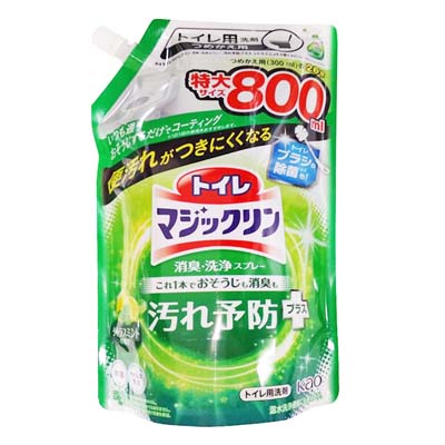 花王 トイレマジックリン消臭・洗浄スプレー シトラスミントの香り つめかえ用 800ml