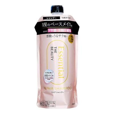 花王　エッセンシャル　ザビューティ　リペアシャンプー　つめかえ用　340ml