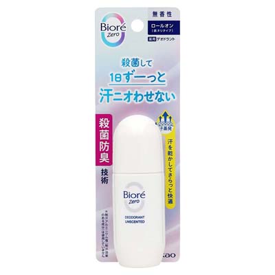花王　ビオレZero　薬用デオドラントロールオン　無香性　40ｍｌ