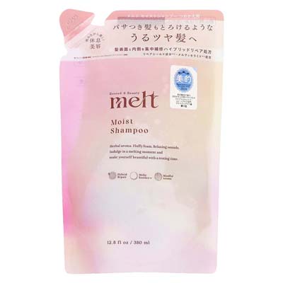 花王　メルト　モイストシャンプー　つめかえ用　380ｍｌ