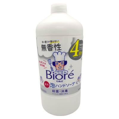 ビオレu 泡ハンドソープ無香 詰替用 770ml