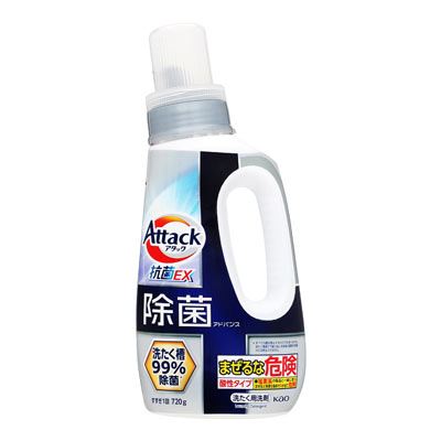 花王 アタック抗菌EX 除菌アドバンス 本体 720g