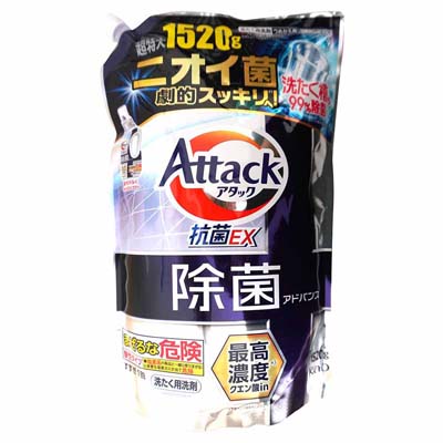 花王 アタック除菌アドバンス つめかえ用 1520g