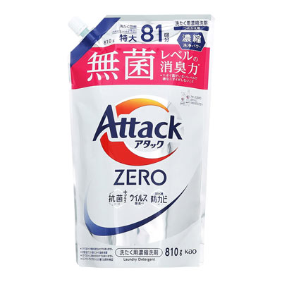 花王 アタックZERO つめかえ用特大 810g