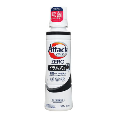 花王 アタックZERO ドラム式専用 本体大 580g