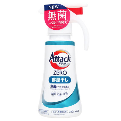 花王 アタックZERO 部屋干し ワンハンド 380g