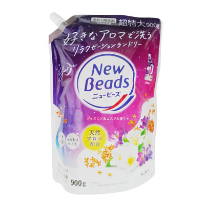 花王 ニュービーズ ジャスミン&ムスクの香り つめかえ用 超特大サイズ 900g