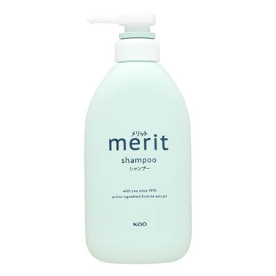 花王　メリット　シャンプーポンプ　450ml
