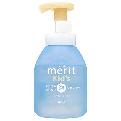 花王　メリットキッズ　リンスのいらない泡シャンプー　ポンプ　330ｍｌ