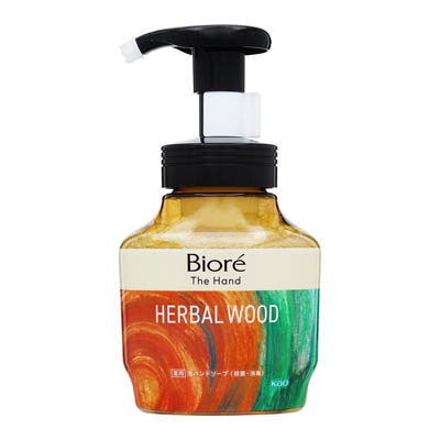 ビオレ　ザ ハンド　泡ハンドソープ　深くて温かみのあるハーバルウッドの香り　ポンプ　280ml