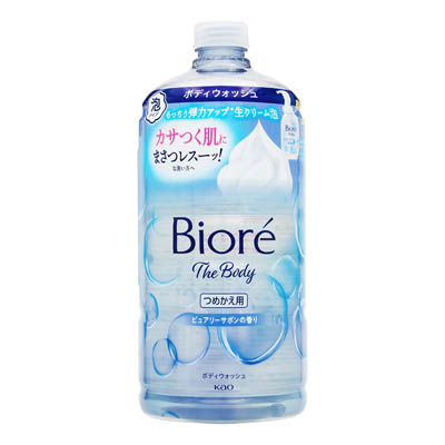 ビオレ　ザ ボディ　泡タイプ　ピュアリーサボンの香り　つめかえ用　780ｍｌ