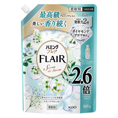 花王 ハミングフレア サボン デ サボンの香り つめかえ用 900g