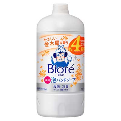 花王 ビオレu泡ハンドソープ やさしい金木犀の香り つめかえ用 770ml