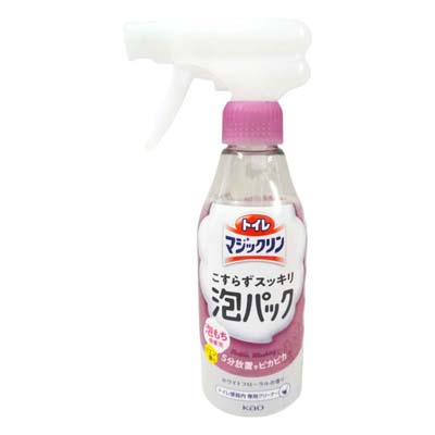 花王　トイレマジックリン　こすらずスッキリ泡パック　ホワイトフローラルの香り　本体　300ｍｌ