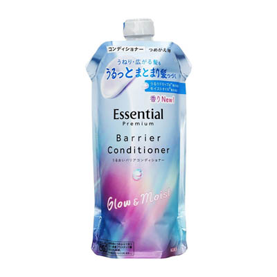 花王　エッセンシャル　プレミアム　うるおいバリアコンディショナー　グロウ＆モイスト　つめかえ用　340ml