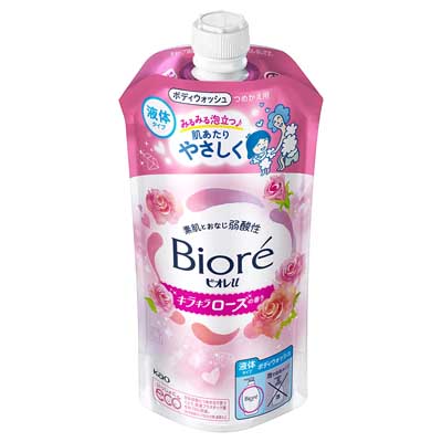 花王 ビオレuボディウォッシュ キラキラローズの香り 液体タイプつめかえ用 320ml