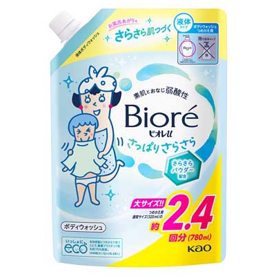 花王 ビオレuボディウォッシュ さっぱりさらさら 液体タイプつめかえ用 780ml