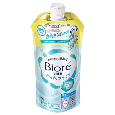 花王 ビオレuボディウォッシュ さっぱりさらさら 液体タイプつめかえ用 320ml