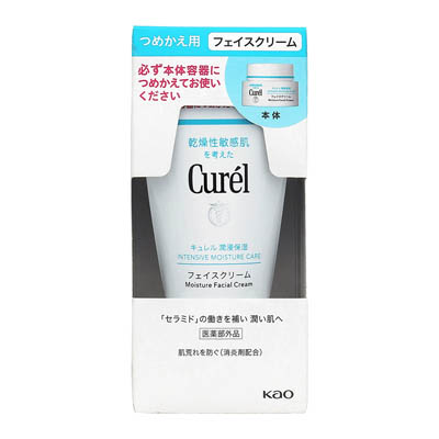キュレル　潤浸保湿　フェイスクリーム　つめかえ用　36ｇ