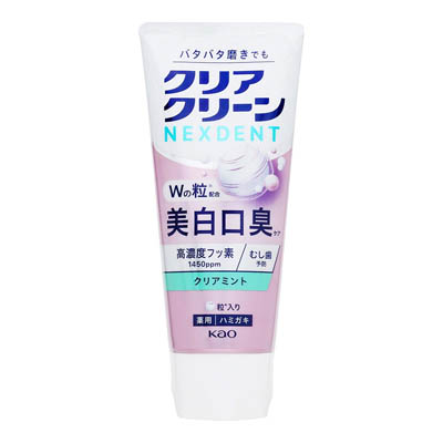 クリアクリーンＮＥＸＤＥＮＴ 美白口臭　クリアミント　110ｇ