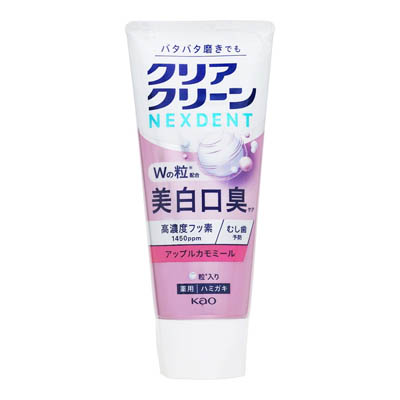 クリアクリーンＮＥＸＤＥＮＴ 美白口臭　アップルカモミール　110ｇ