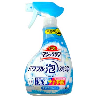 花王　バスマジックリン　パワフル泡洗浄　香りが残らないタイプ　本体　350ｍｌ