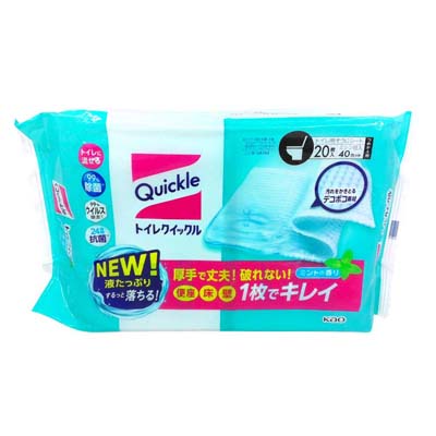 花王　トイレクイックル　ミントの香り　つめかえ用　20枚入