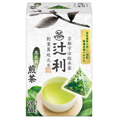 片岡物産　辻利　茶匠撰　煎茶　ティーバッグ　20袋