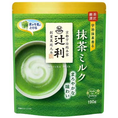 片岡物産　辻利　抹茶ミルク　まろやかな味わい　190ｇ
