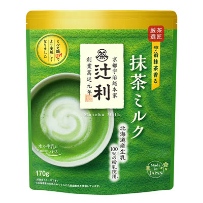 片岡物産　辻利　抹茶ミルク　170g