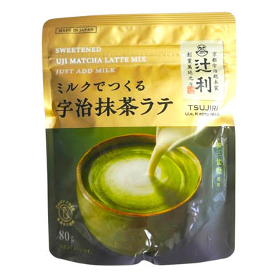片岡物産　辻利　ミルクでつくる宇治抹茶ラテ　80g