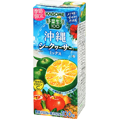 カゴメ 野菜生活100 沖縄シークヮーサーミックス