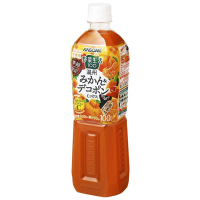 カゴメ　野菜生活100　温州みかん＆デコポンミックス　720ｍｌ