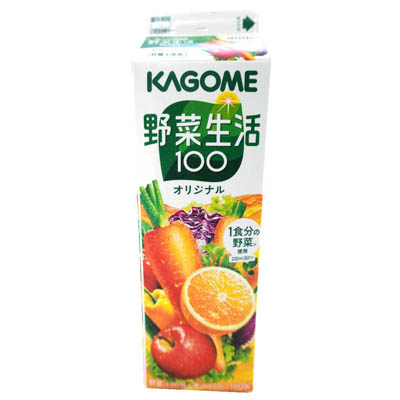 カゴメ 野菜生活100オリジナルホームパック 900ml