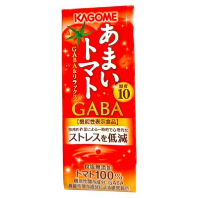 カゴメ あまいトマト GABA 195ml