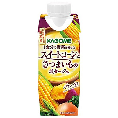 カゴメ 1食分の野菜を使ったスイートコーンとさつまいものポタージュ 250g
