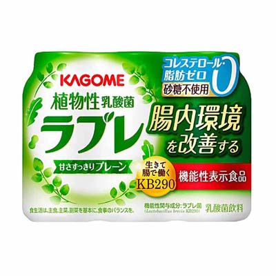 カゴメ 植物性乳酸菌ラブレ80ml×3本