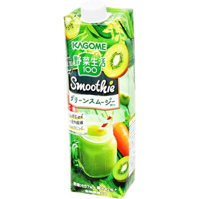 カゴメ 野菜生活スムージー グリーンスムージーMix 1000ml