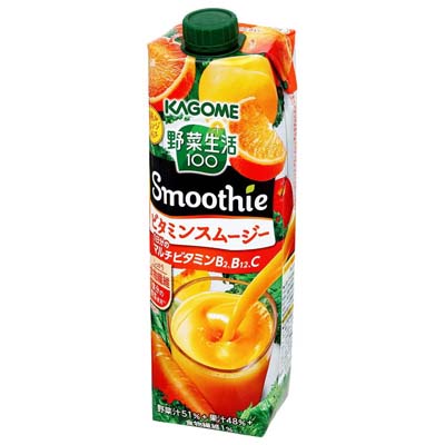 カゴメ 野菜生活 ビタミンスムージー 1000ml