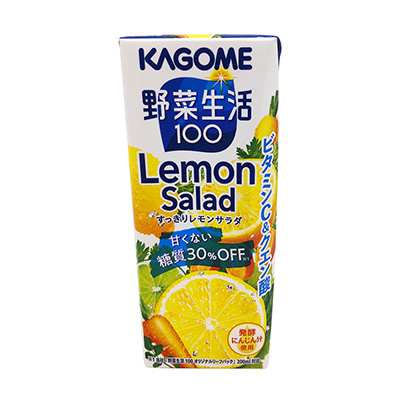 カゴメ 野菜生活100 すっきりレモンサラダ 200ml