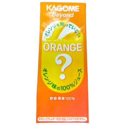 カゴメ　Ｂｅｙｏｎｄオレンジを使っていないオレンジ味の100%ジュース　195ｍｌ