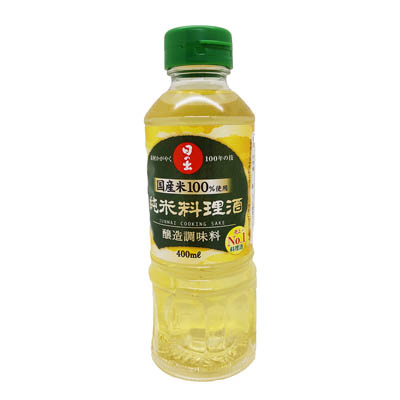 日の出　国産米使用　純米料理酒　400ｍｌ