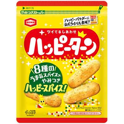 亀田製菓 ハッピーターン ハッピースパイス 73g