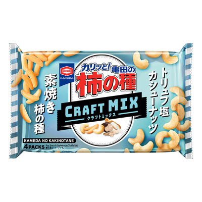 亀田の柿の種 クラフトMIXトリュフ塩カシューナッツ 70g