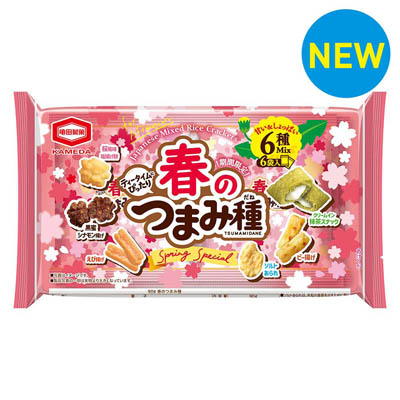 亀田製菓　春のつまみ種