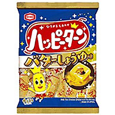 亀田製菓 ハッピーターンバターしょうゆ味 81g