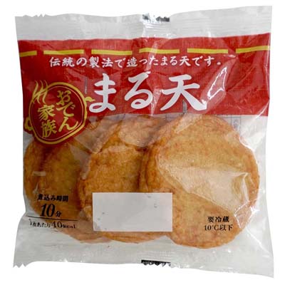 カネテツ　おでん家族　まる天　4枚